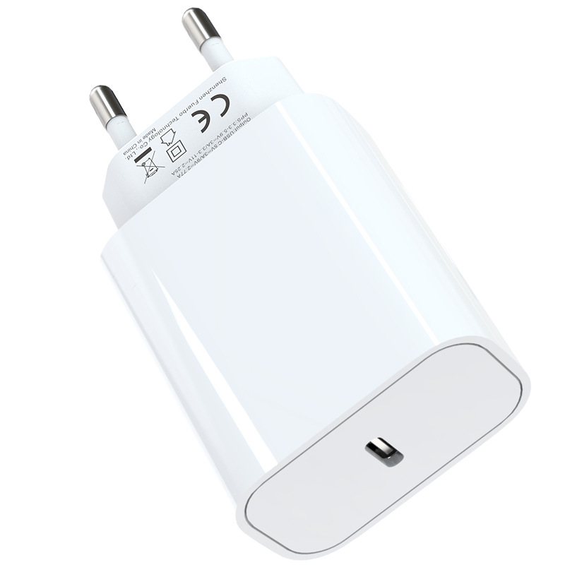 EU Spec PD 20W fast charging Power Adapter for iPhone 13/14/15