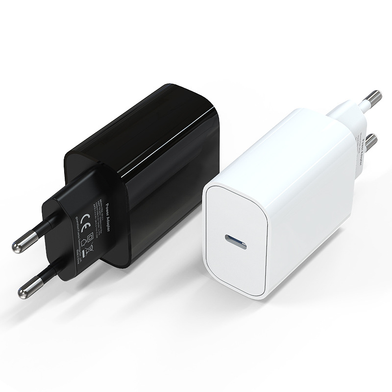 EU Spec CE Certification PD 25W Type-C charger For Apple Huawei