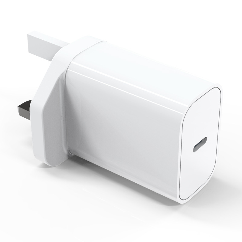UK Spec SAA Certification PD 25W Type-C charger For Apple Huawei