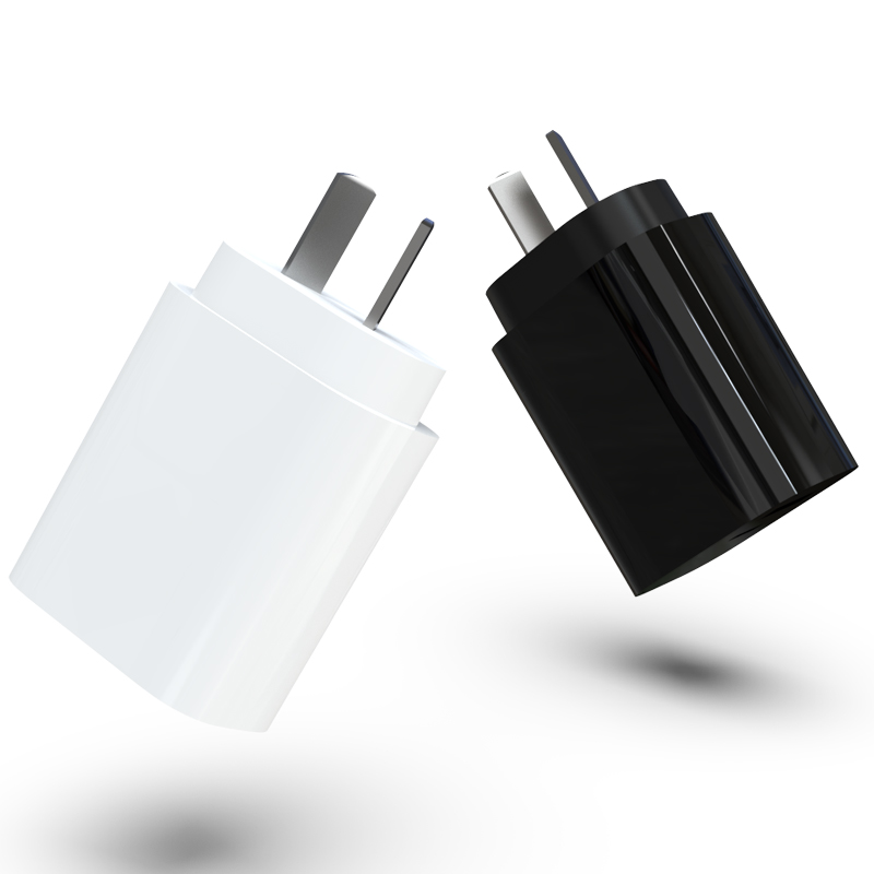 AU Spec PD+QC GaN 30W Fast Charger Customised SAA Certified Dual Port QC 3.0