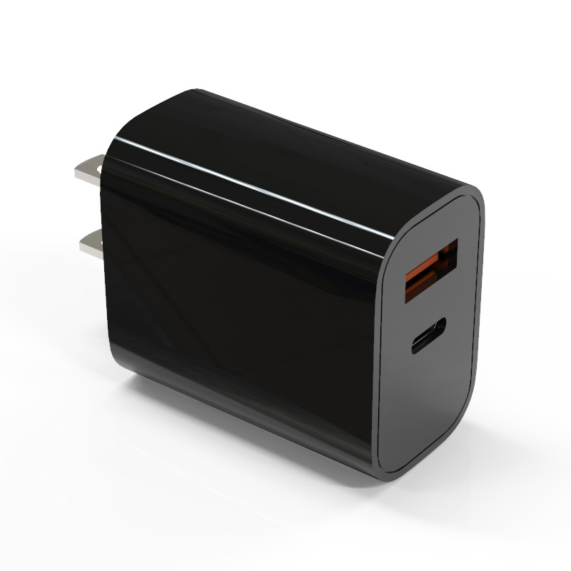 Jan Spec PD+QC 25W Fast Charger Customised PSE Certified Dual Port QC 3.0 For Apple Sumsung