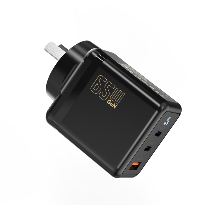 AU Spec 65W GaN Power Adapter Charger PSE Certification For Phone/Tablet/Notebook