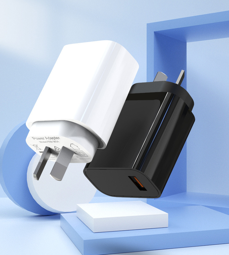 AU Spec QC3.0 30W GaN Fast Charger SAA Certified For Samsung Xiaomi Huawei