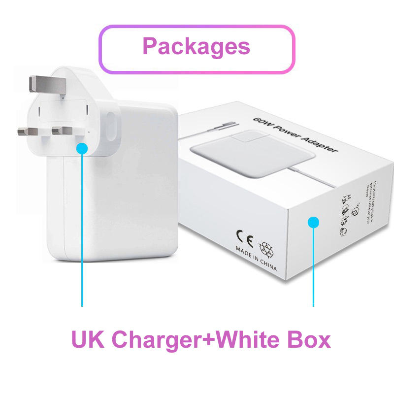 For Macbook Power Adapter Charger PD 87W Fast Charging CE FCC Certification